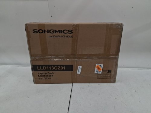 Songmics Adjustable Foldable Bed Desk for Laptop - 22" X 15.7" - Grey (Model: ULLD113GZ01) image 2