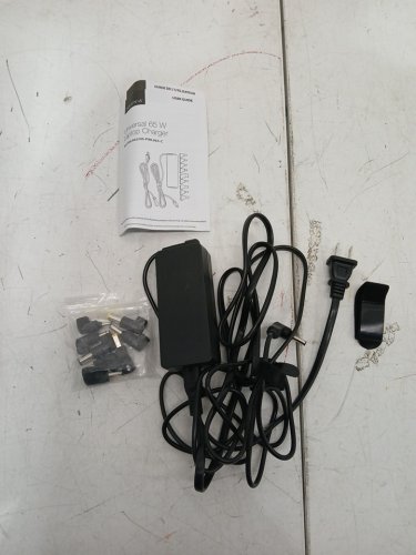 Insignia Universal Laptop Charger - 65 WATTS - 10 FEET - BLACK (MODEL: NS-PWL965-c) image 3