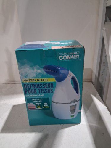 CONAIR TRAVEL FABRIC STEAMER - BLUE & WHITE GS2BLC image 4