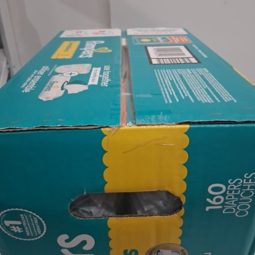 160pk pampers swaddlers best dryness disposable diapers - size 1 (8-14lb) image 3