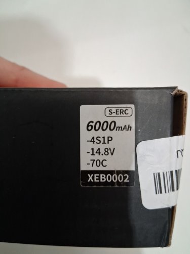 sunpadow high quality  S-ERC RTR FPV Batteries - 6000mAh - 14.8V - 70C -red/black- (model: XEb0002) image 3