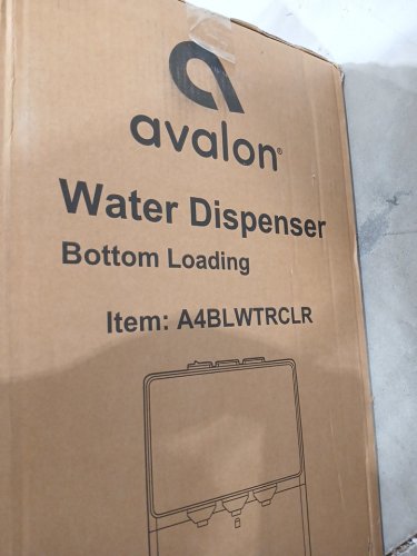 AVALON 3-TEMPERATURE BIOGUARD BOTTOM FILL HOT AND COLD WATER DISPENSER FOR 3-5GAL JUGS - 13" X 41" X 12" - 400W - BLACK - (MODEL: A4BLWTRCLR) image 6