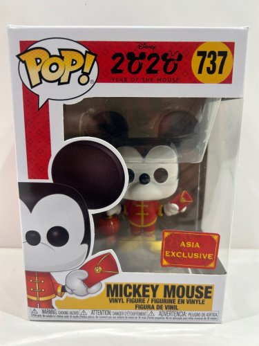 Funko pop! **asia exclusive** Disney 2020 year of the mouse - Mickey Mouse vinyl figure (#737) image 2
