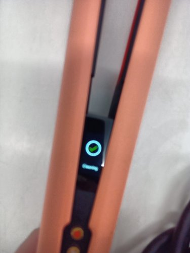 dyson airstrait wet to dry hair straightener - LIMITED EDITION APRICOT/ TOPAZ  (model: ht01) image 6