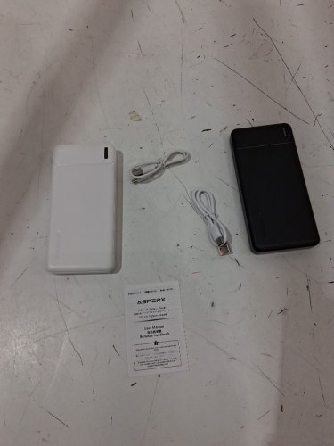 2pk asperx portable power banks - 5v - 1500mah - black/white (model: ax1515) image 3