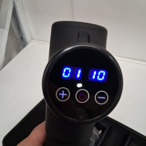 ALDOM MASSAGE GUN - DEEP TISSUE, 30 SPEEDS, HANDHELD MUSCLE MASSAGE GUN DEEP TISSUE MUSCLE MASSAGER PERCUSSION MASSAGER( MODEL: YL-MG001) image 4