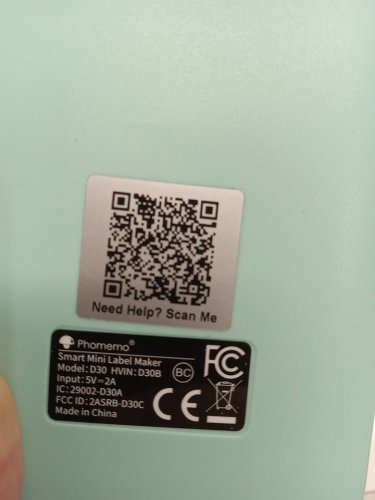 PHOMEMO D30 Mini Label PRINTER with Mobile Companion App - green (MODEL: D30) image 4