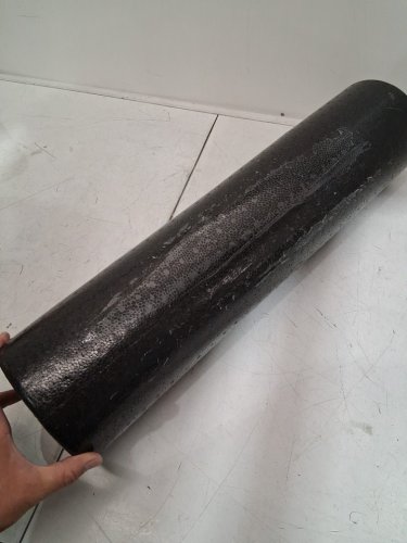 AMAZON BASICS HIGH-DENSITY ROUND FOAM ROLLER FOR YOGA & EXERCISE - 24" - BLACK image 3