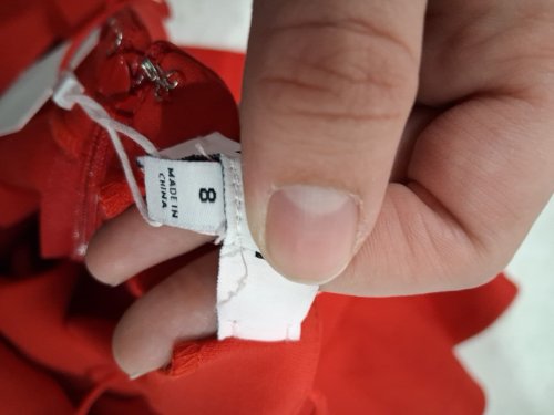 Woman's likely Banks Fitted Mini Sheath slip dress - 8 - red (style: yd450001ly) image 4