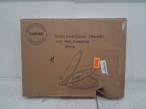Garvee Rounded Toilet Seat with Toddler Seat - 16" - white (model: PHO_11GXGFGO) image 2