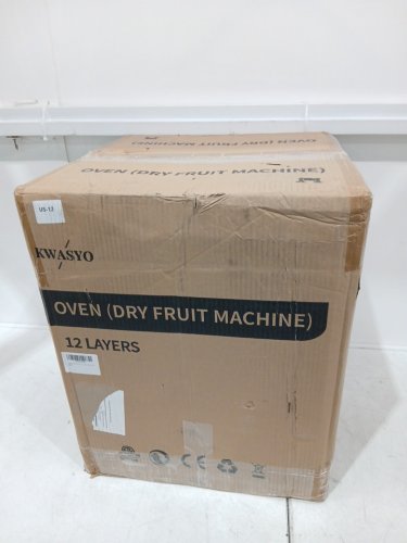 12-layers dry fruit machine/oven with drip tray / tongs / fruit roll trays - 120v - Stainless Steel/black (model: lt-09) image 2