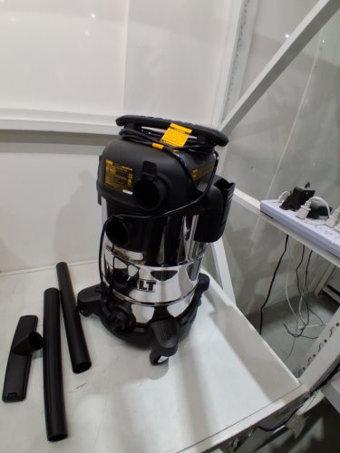dewalt pro stainless steel wet/dry vacuum - 8gal/30L - 5hp - silver/black (model: dxv08s / 1671616a) image 4