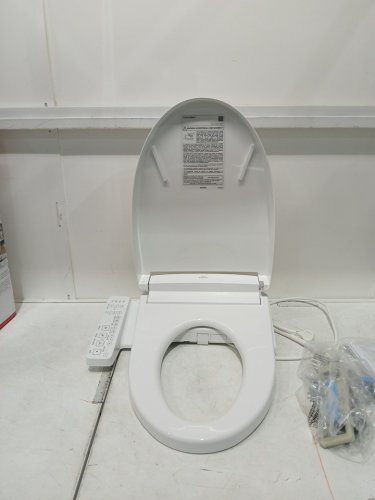 TOTO WASHLET S2 Electronic elongated Bidet Toilet Seat with Instant Water Heating, heated seat, night light & side control - cotton white (model: sw3346#01) image 10