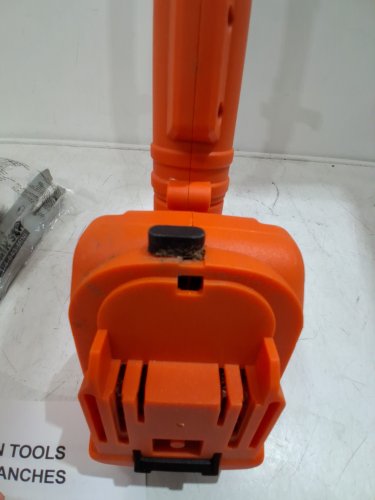 VANKERY CORDLESS BATTERY OPERATED POLE SAW - 21 V - ORANGE / BLACK (MODEL: VP800) image 4