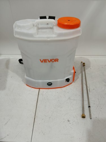 Battery Powered Electric Backpack Sprayer for weeds/garden/outdoors - 3.2 Gal - 0-90psi - White (model: xf-12m27-us) image 3