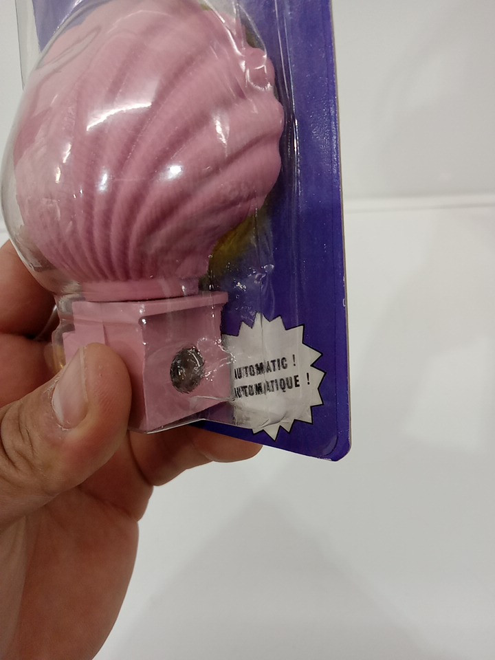 3 light sensitive shell night light guard - pink image 4