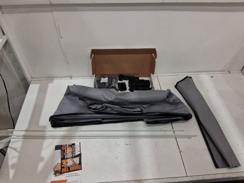 GenTent Generator Running Cover for Open Frame Portable Generators - 76" - 104" Universal Fit - grey image 3