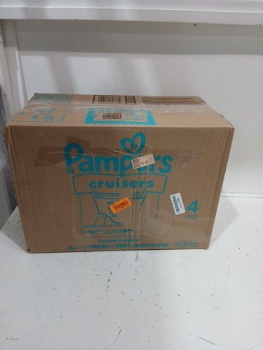 144pk Pampers Cruisers 360° Stretchy Waistband disposable baby diapers - size 4 (22lb - 37lb) image 2