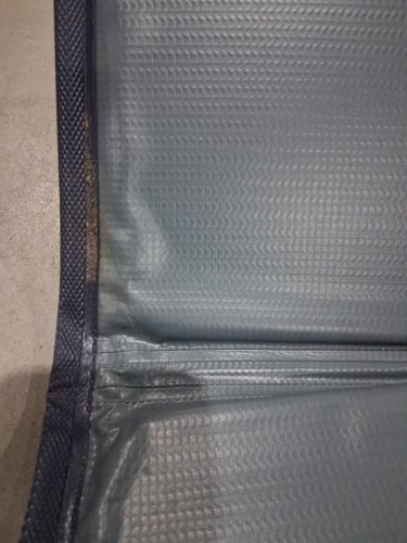 Petace Foldable Dog Pool, for Indoor and Outdoor - 63" x 12" - blue/grey image 4