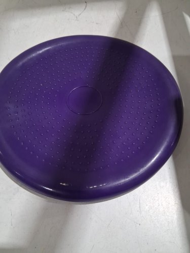 LIFKOME Inflated Wobble Cushion Balance Disc for Posture Correction - 13.36" x 13.36" - purple (model: 2680629) image 3