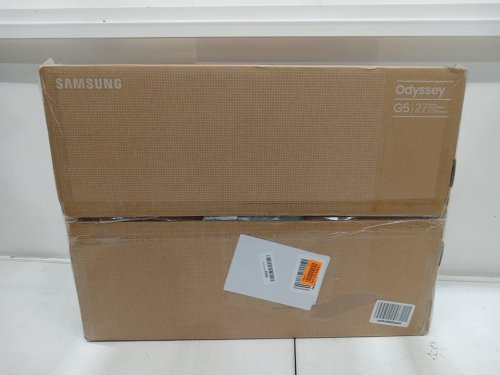 samsung Odyssey G5 G50F Gaming Monitor - 27" - 2560 x 1440 QHD - 180Hz - 1MS - black (model: s27fg500en) image 2