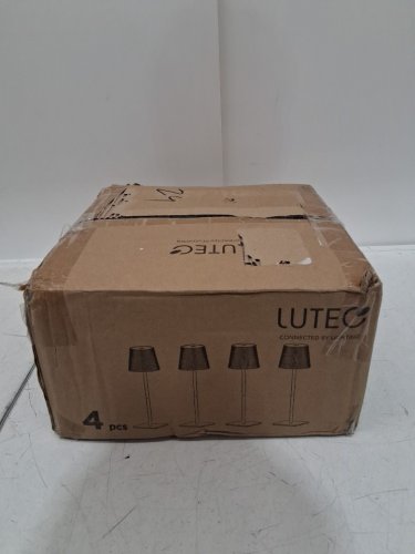 4PK LUTEC Rechargeable Battery Operated Desk Lamp - 3000K-6500K - gold (model: 8503301483) image 2