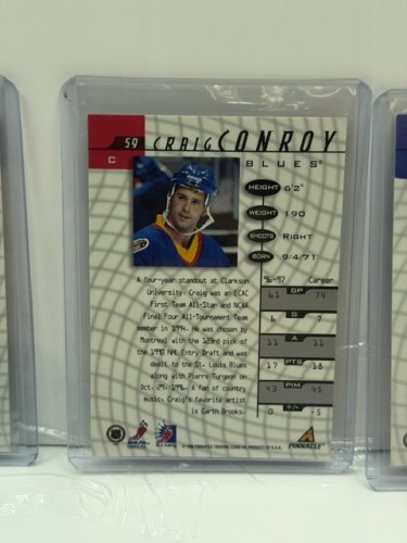 6 ASSTD SIGNED 1998 PINNACLE BE A PLAYER NHL HOCKEY CARDS image 12