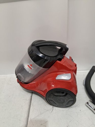 BISSELL ZING II BAGLESS CANISTER VACUUM CLEANER WITH CREVICE TOOL - RED/BLACK (MODEL: 21565) image 7