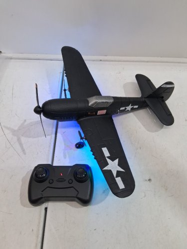 xos brushless stunt rc airplane - black image 2