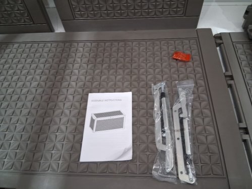 UV-Resistant Waterproof Deck Box - 100GAL - 48" x 21" x 24.4" - Grey image 6