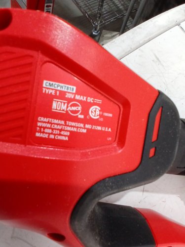 CRAFTSMAN 20V MAX Pole Cordless Hedge Trimmer - 18" - red (model: CMCPHT818D1) image 8