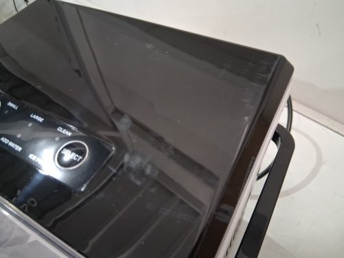 Countertop Ice Maker with Handle and scoop - 26lb - black (model: wbj-10a) image 3