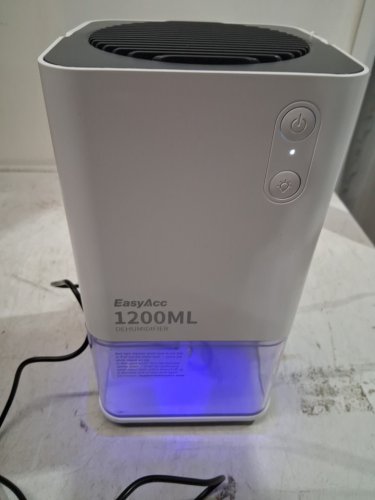 EASYACC 1200ML AIR PURIFYING DEHUMIDIFIER, ULTRA QUIET & AUTO SHUT OFF - WHITE image 4