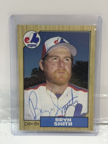 13 ASSTD 1987 SIGNED O-PEE-CHEE EXPO BASEBALL CARDS image 6