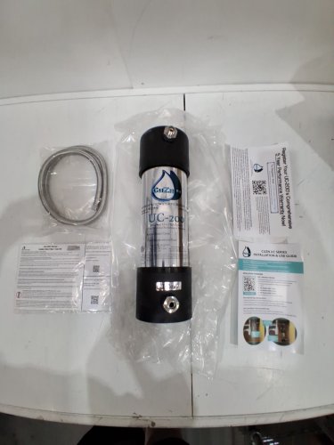 CUZN WIDE SPECTRUM ULTRA HIGH CAPACITY UNDER COUNTER WATER FILTER - 50K GAL CAPACITY - (MODEL: UC-200) image 3