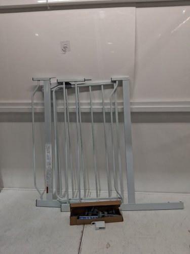 REGALO EASY-STEP METAL WALK-THROUGH SAFETY GATE - 30" X 29'' - 38.5'' - WHITE (MODEL: 1160DS) image 3