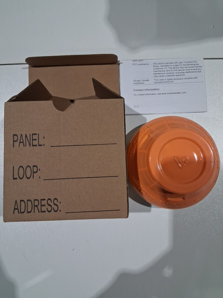 Kidde Intelligent ADVANCE programmable fire/HEAT Detector - 135 °F (57 °C) fixed temperature alarm point - 15 °F (8.3 °C) per minute rate-of-rise - (Model: KI-HRD) image 2