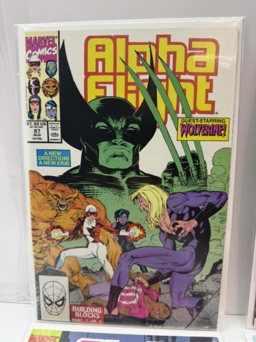 Complete Set 1-4 Alpha Fight Building Blocks Comics (LOT#4) image 3