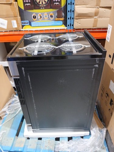ELEMENT SLIDE-IN COIL STOVE RANGE WITH 4 BURNERS - 24" - 3.7 CU. FT - STAINLESS STEEL / BLACK (MODEL:EECR24MES-CA) image 8