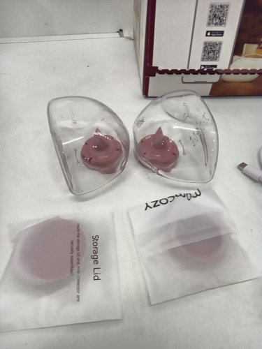 Momcozy Breast Pump Hands Free Upgraded Mobile Flow M9 App Discreet Control with Personalized Multi-Modes & 15 Levels - COZY RED (model: bp223) image 4