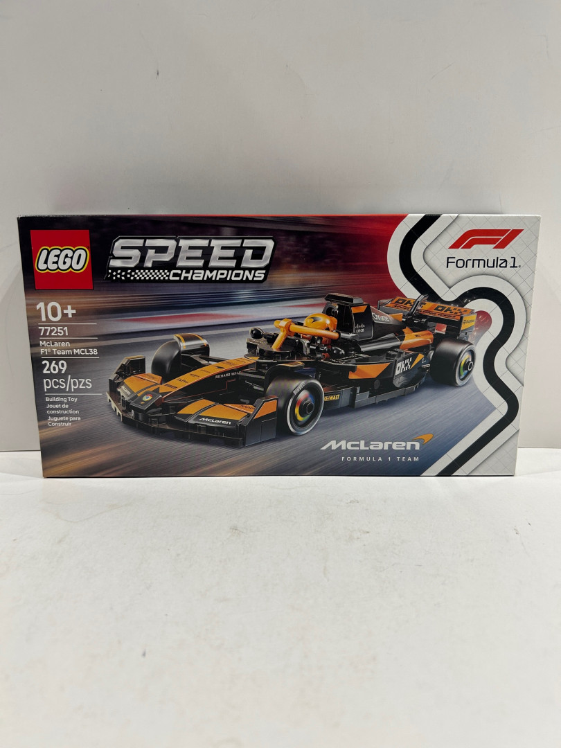 269pc Lego - speed champions - mclaren f1 team mcl38 (77251) image 3