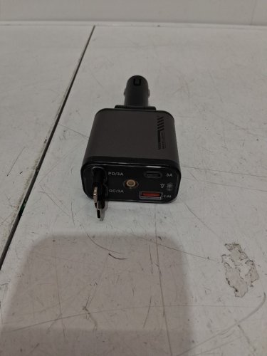 4-in-1 retractable car charger - 120w - grey (model: zl-07) image 3