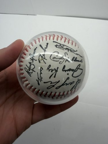 3 ASSTD MULTIPLE FASCMILE SIGNED BASEBALLS image 6