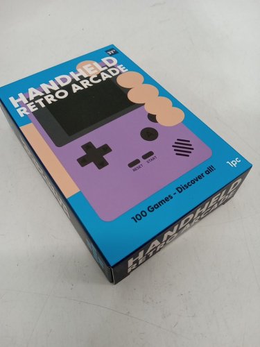 J'Adore Handheld Retro Arcade Game - 100 Games - 3.1" X 4.7" - Purple (Model: 851781) image 2