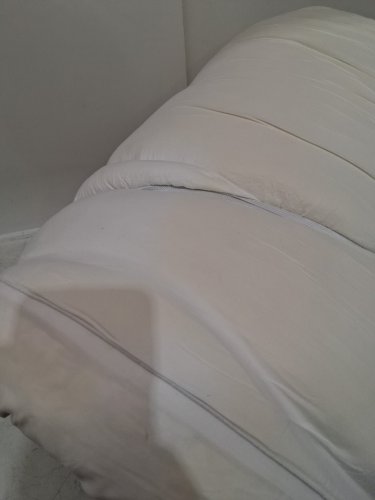 QUILTED MATTRESS TOPPER PAD - KING(78" X 80") - WHITE image 4