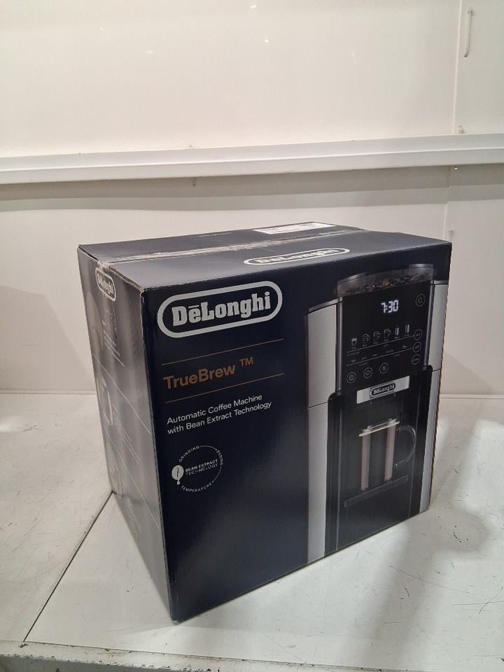 DeLonghi TrueBrew Hot or Iced SINGLE SERVE Coffee Maker WITH Built-in Grinder - BLACK/Stainless STEEL (MODEL: CAM51025MB) image 11