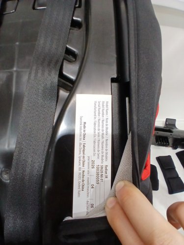 DIONO RADIAN 3R 3-IN-1 CONVERTIBLE REAR/FORWARD FACING CAR SEAT FOR UPTO 10 YEARS - 120LBS CAP - JET BLACK (MODEL: 50620-NA-01) image 8