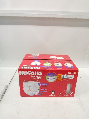 70pk Huggies Little Movers HuggFit 360°- Size 7 image 2