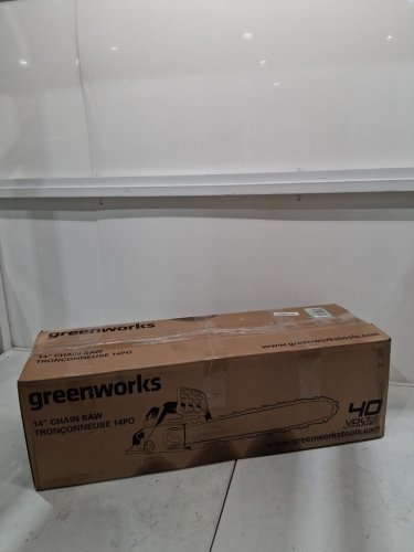 GREENWORKS PRO CORDLESS CHAINSAW - 40V -14" - (MODEL: 2000600) image 2