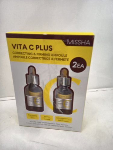2pk Missha Vita C Plus Ascorbic Acid Spot Correcting and Firming Ampoule - 30ml each image 2